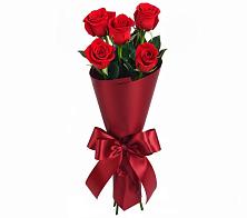 Букет 5 Красных роз Эдлесс Лав в Кысыл-Сыре