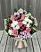 Букет цветов из: Альстромерии, Гвоздики, Розы и Хризантемы в Кысыл-Сыре