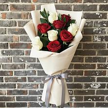 Букет цветов из:  Розы в Кысыл-Сыре