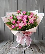 Букет Розовый кустик в Кысыл-Сыре