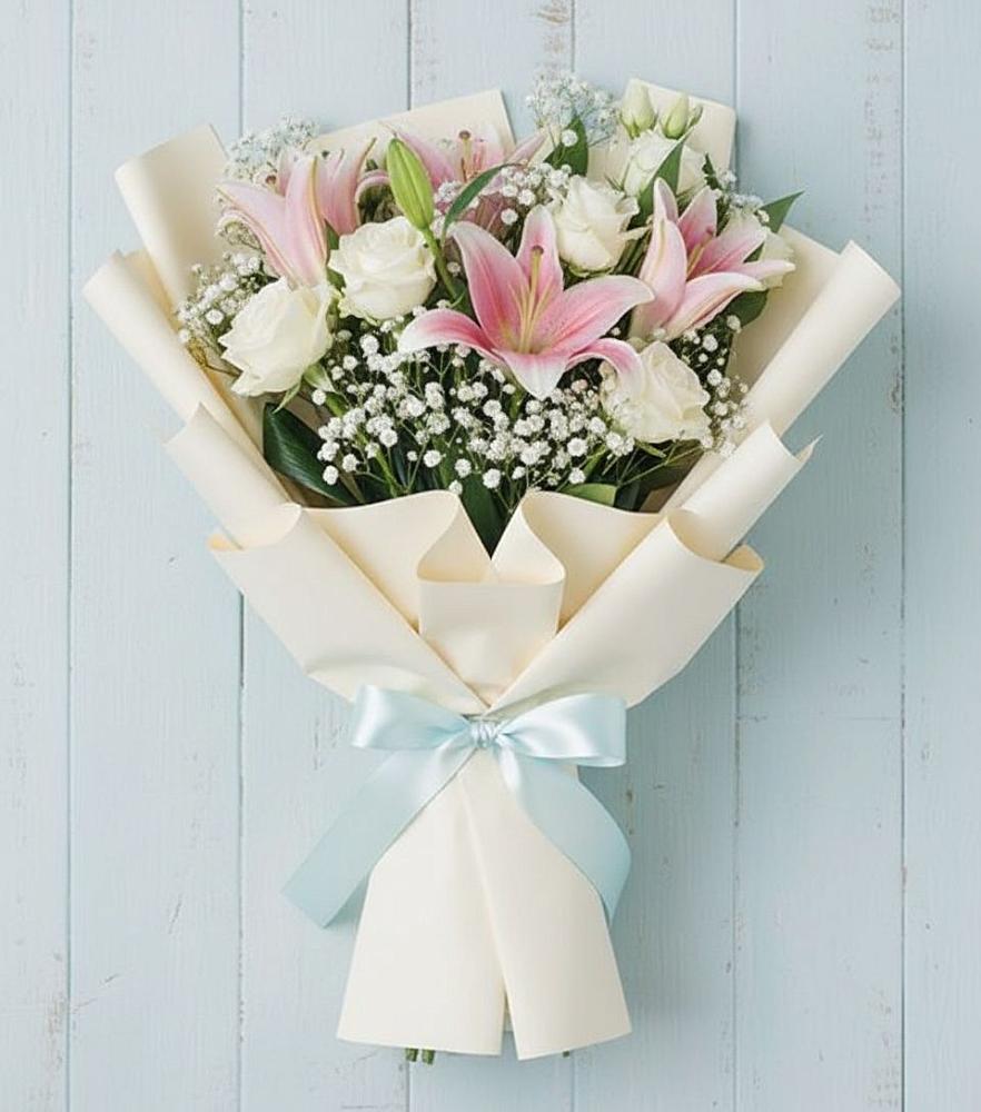 Букет цветов из: Лилии в Кысыл-Сыре