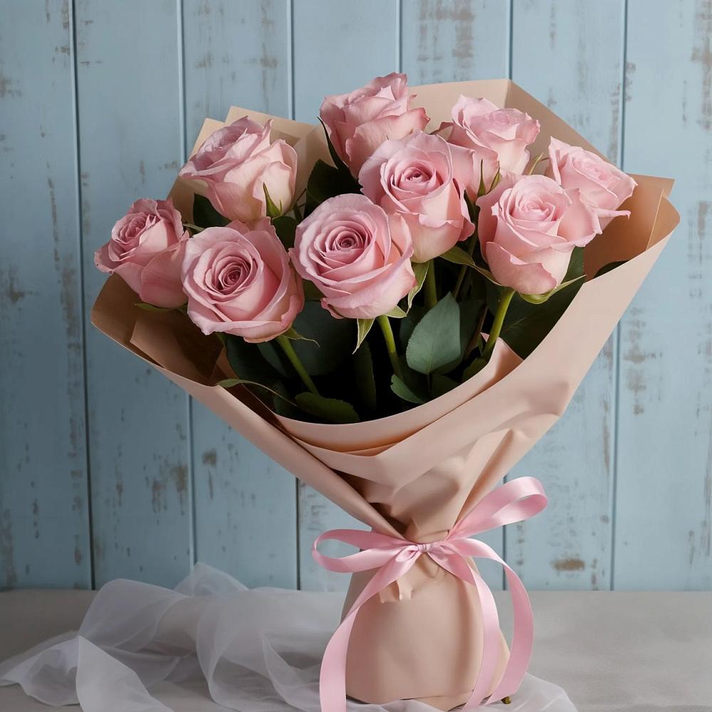 Букет цветов из: Розы в Кысыл-Сыре