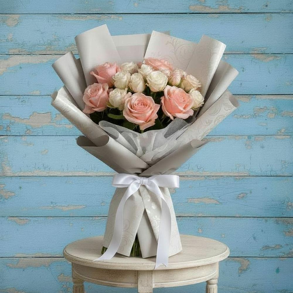 Букет цветов из: Розы в Кысыл-Сыре