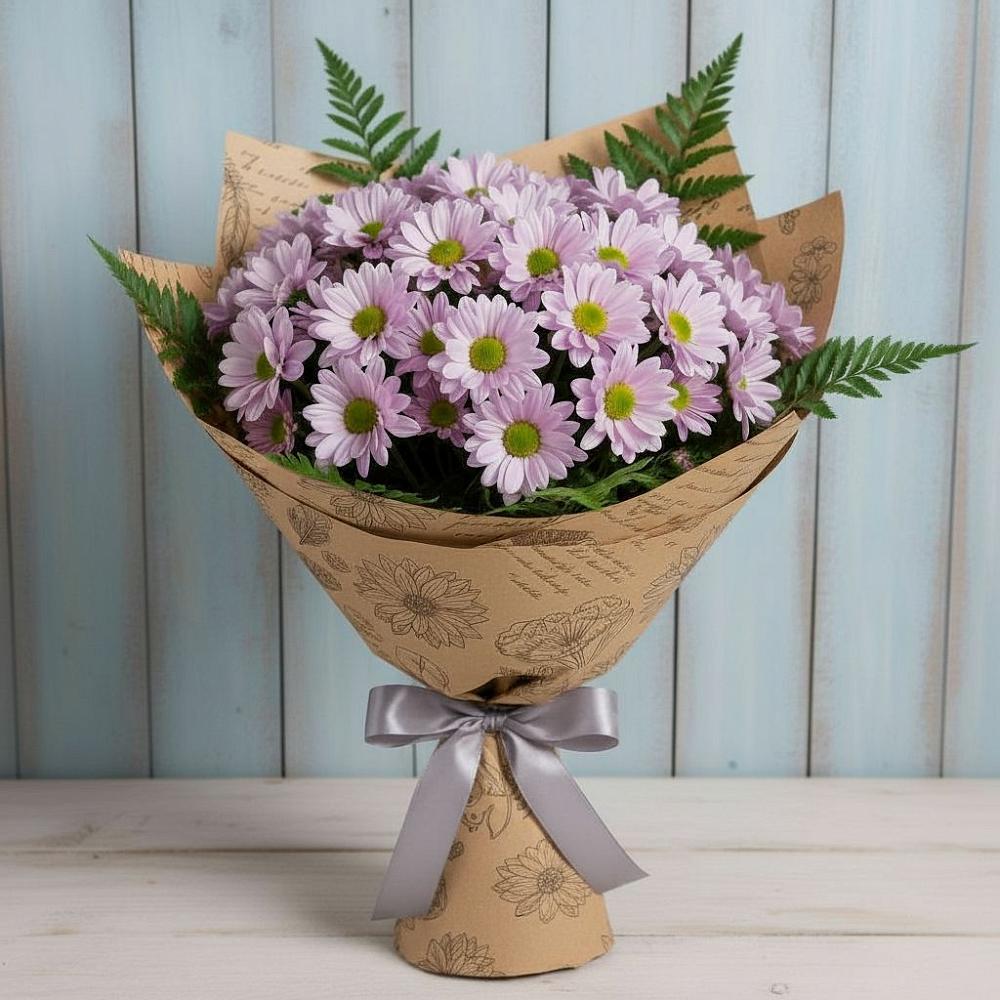 Букет цветов из: Хризантемы в Кысыл-Сыре