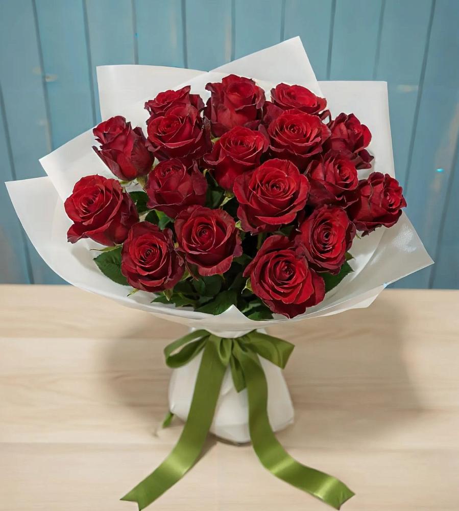 Букет Красные розы в Кысыл-Сыре