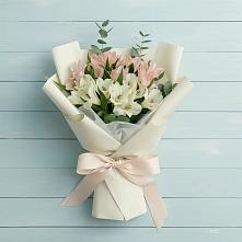 Букет цветов из:  Альстромерии в Кысыл-Сыре