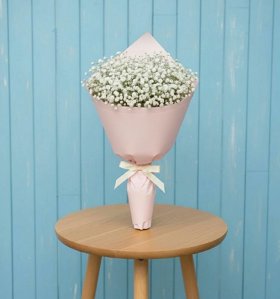 Букет цветов из: Гипсофила в Кысыл-Сыре