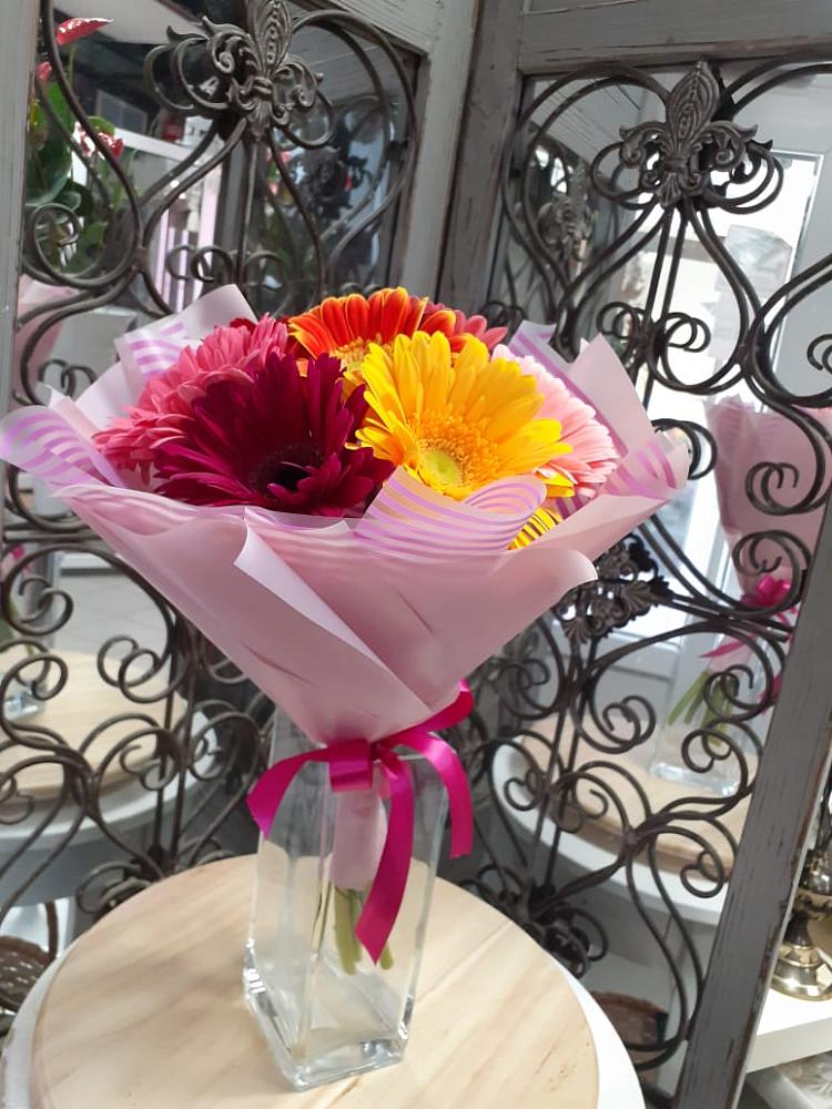 Букет цветов из: Герберы в Кысыл-Сыре