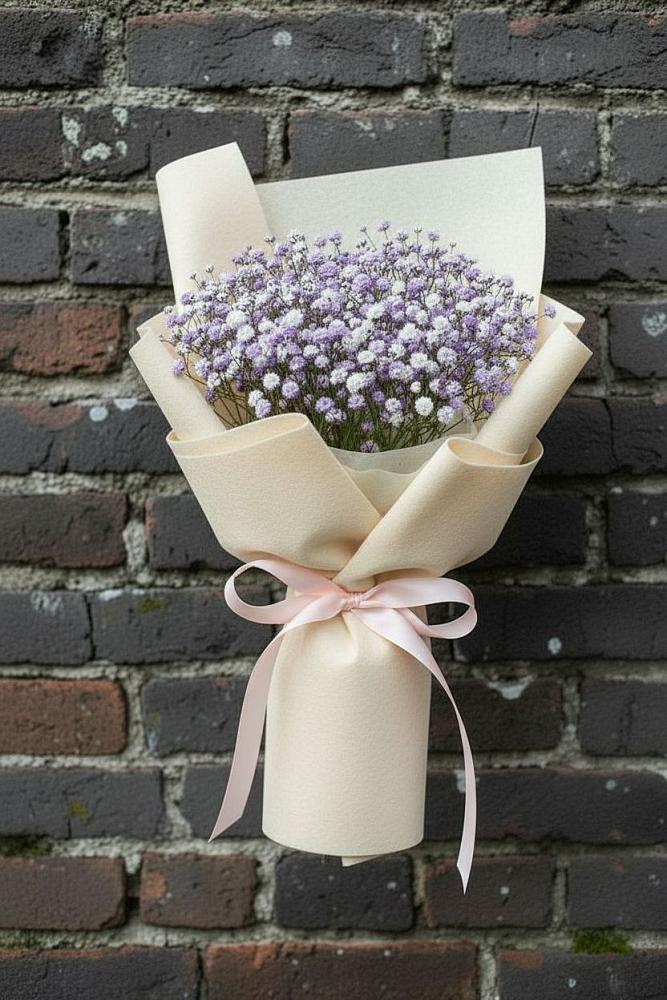 Букет цветов из: Гипсофила в Кысыл-Сыре