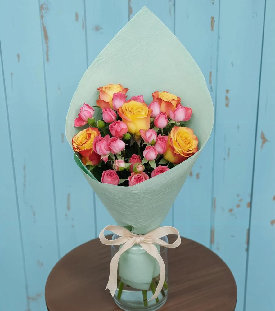 Букет цветов из: Розы в Кысыл-Сыре