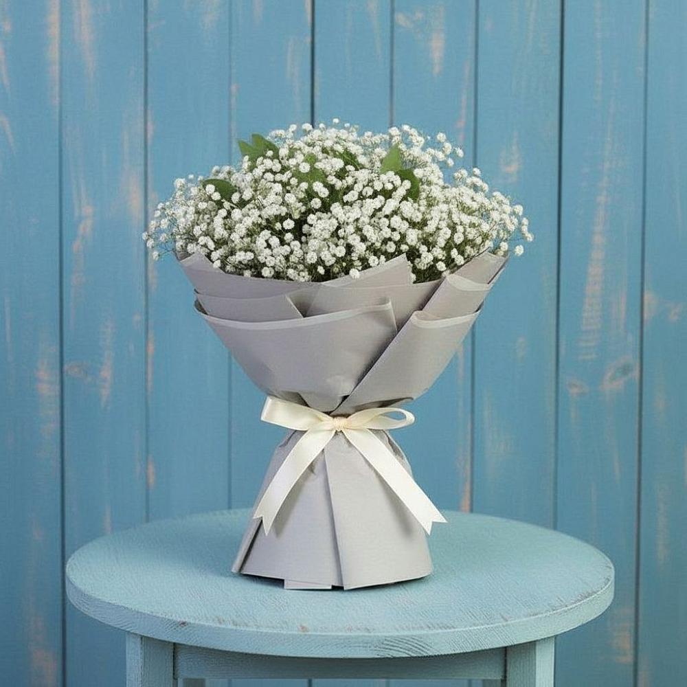 Букет цветов из: Гипсофила в Кысыл-Сыре