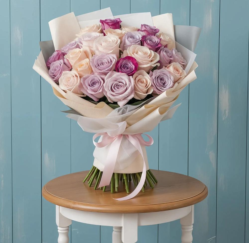 Букет цветов из: Розы в Кысыл-Сыре