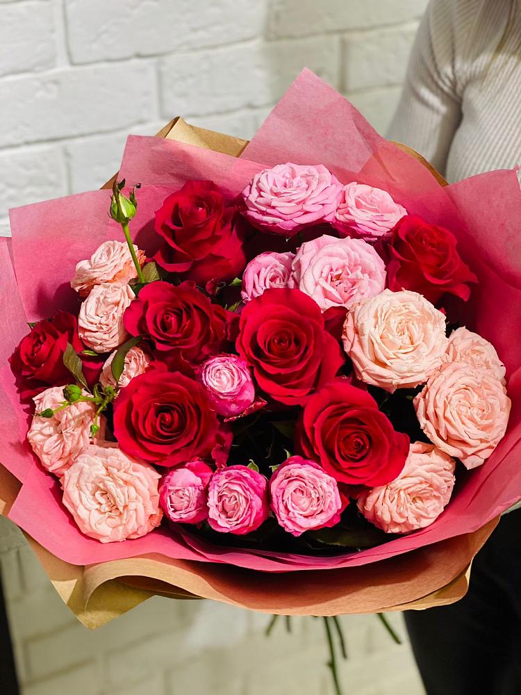 Букет цветов из: Розы в Кысыл-Сыре