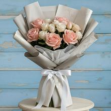 Букет цветов из:  Розы #REPLACE_PRED# Кысыл-Сыре