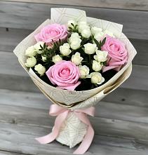 Букет цветов из:  Розы в Кысыл-Сыре