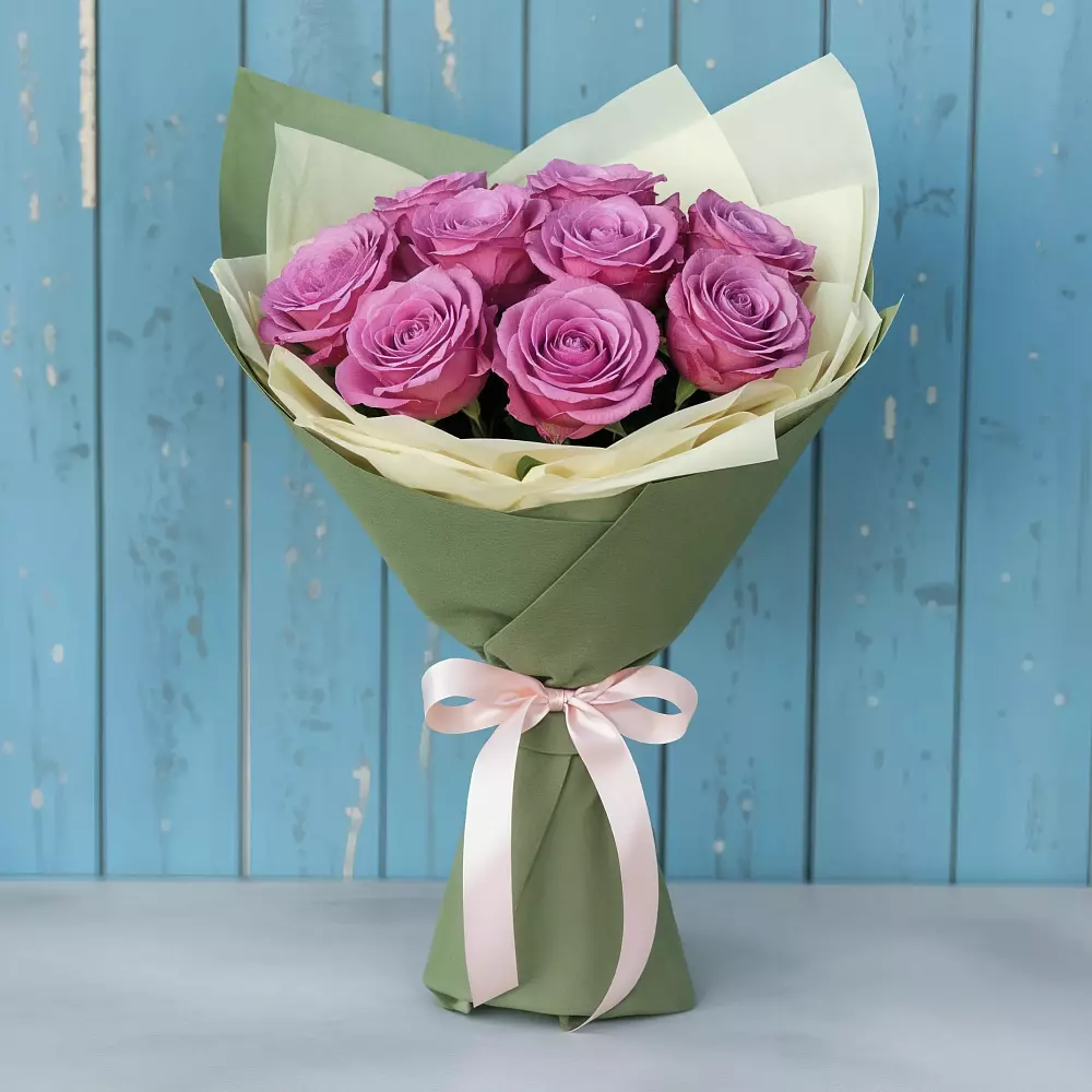 Букет Розы Фёрст Леди в Кысыл-Сыре