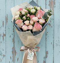 Букет цветов из:  Розы в Кысыл-Сыре