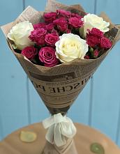 Букет цветов из:  Розы в Кысыл-Сыре