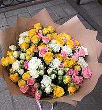 Букет цветов из:  Розы #REPLACE_PRED# Кысыл-Сыре