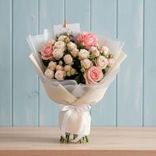 Букет цветов из:  Розы в Кысыл-Сыре