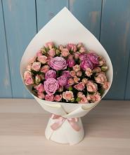 Букет цветов из:  Розы в Кысыл-Сыре